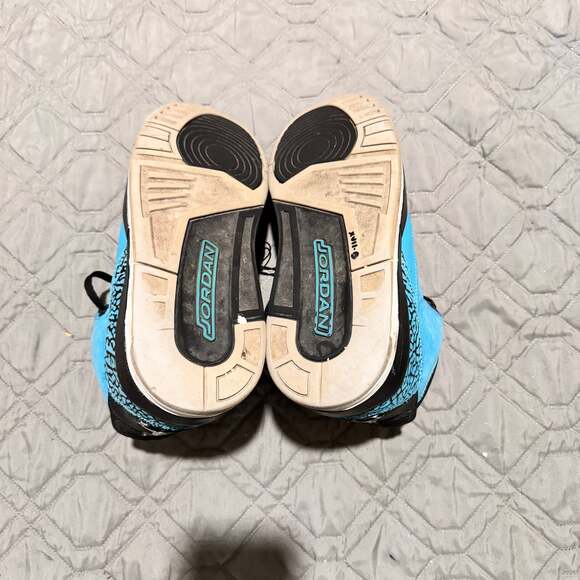 Nike Air Jordan 3 III Retro Powder Blue Sneakers - Picture 7 of 8